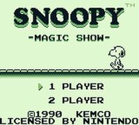 Snoopy s Magic Show